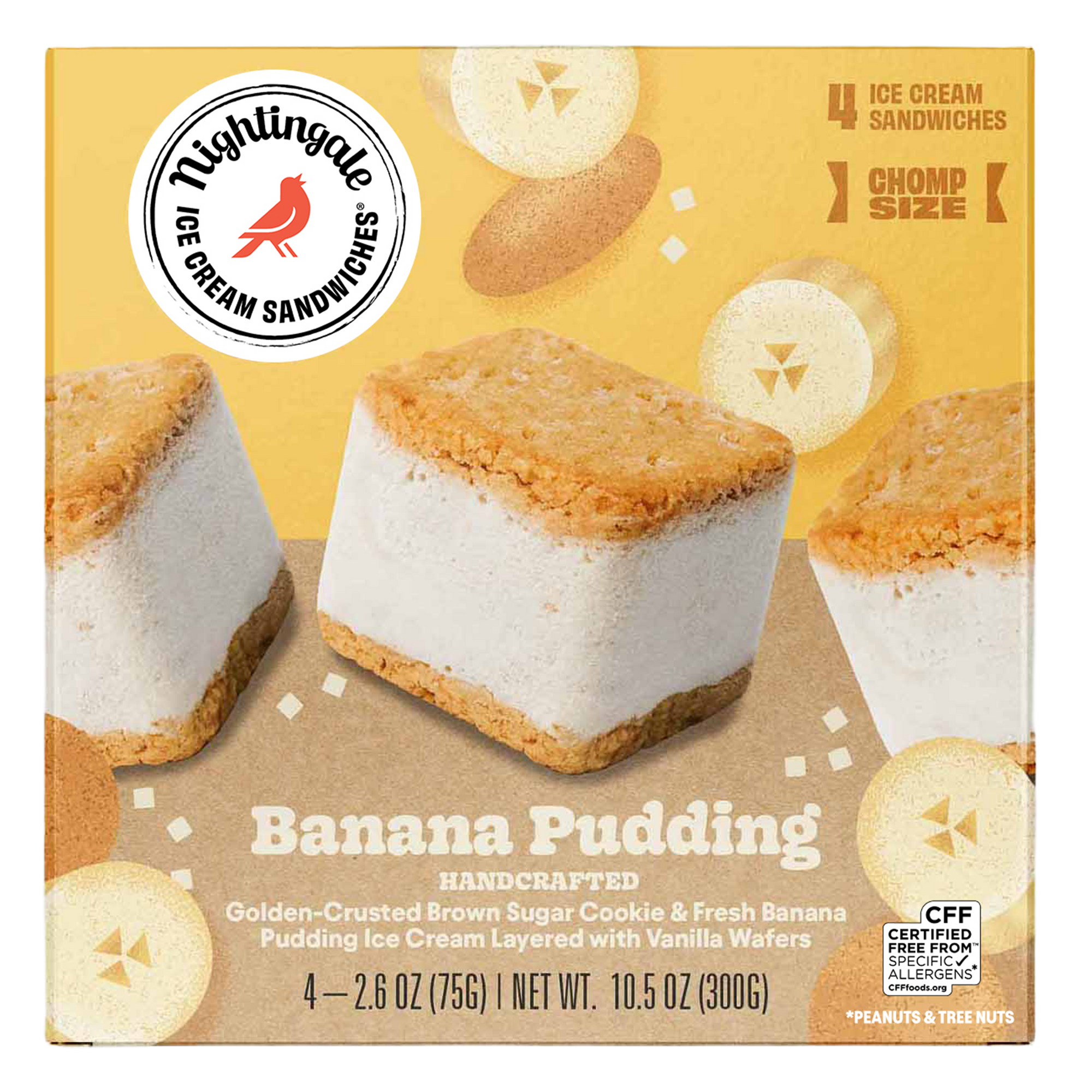 Banana Pudding Chomp Size 4-Pack