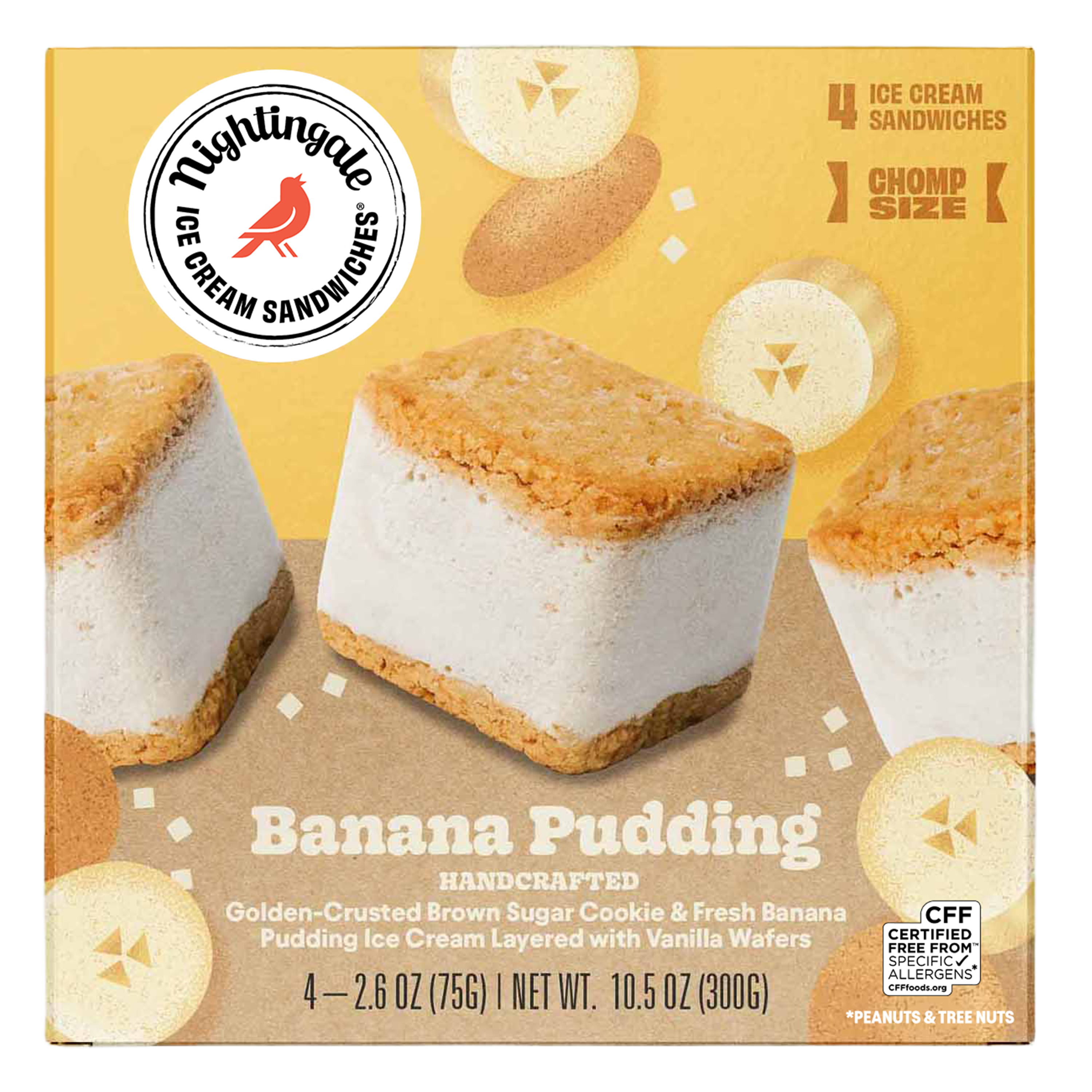 Banana Pudding Chomp Size 4-Pack