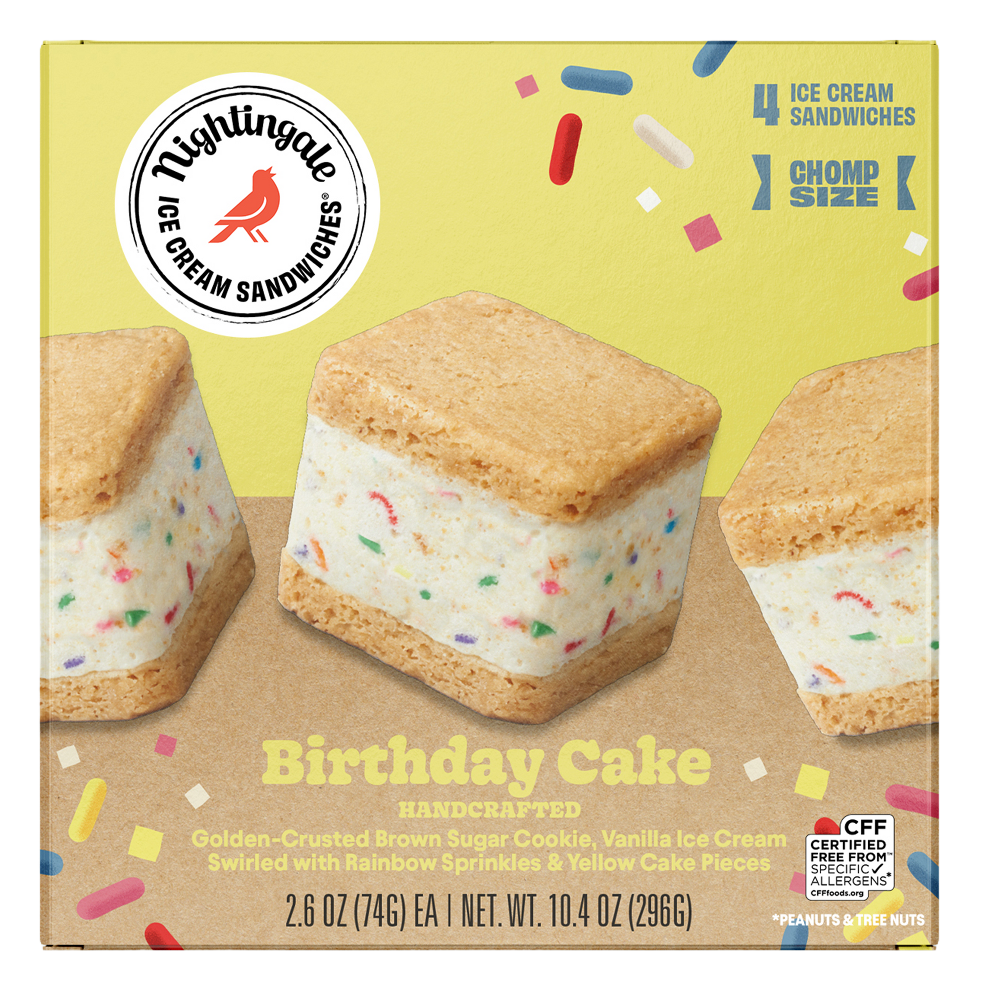 Birthday Cake Chomp 4-Pack
