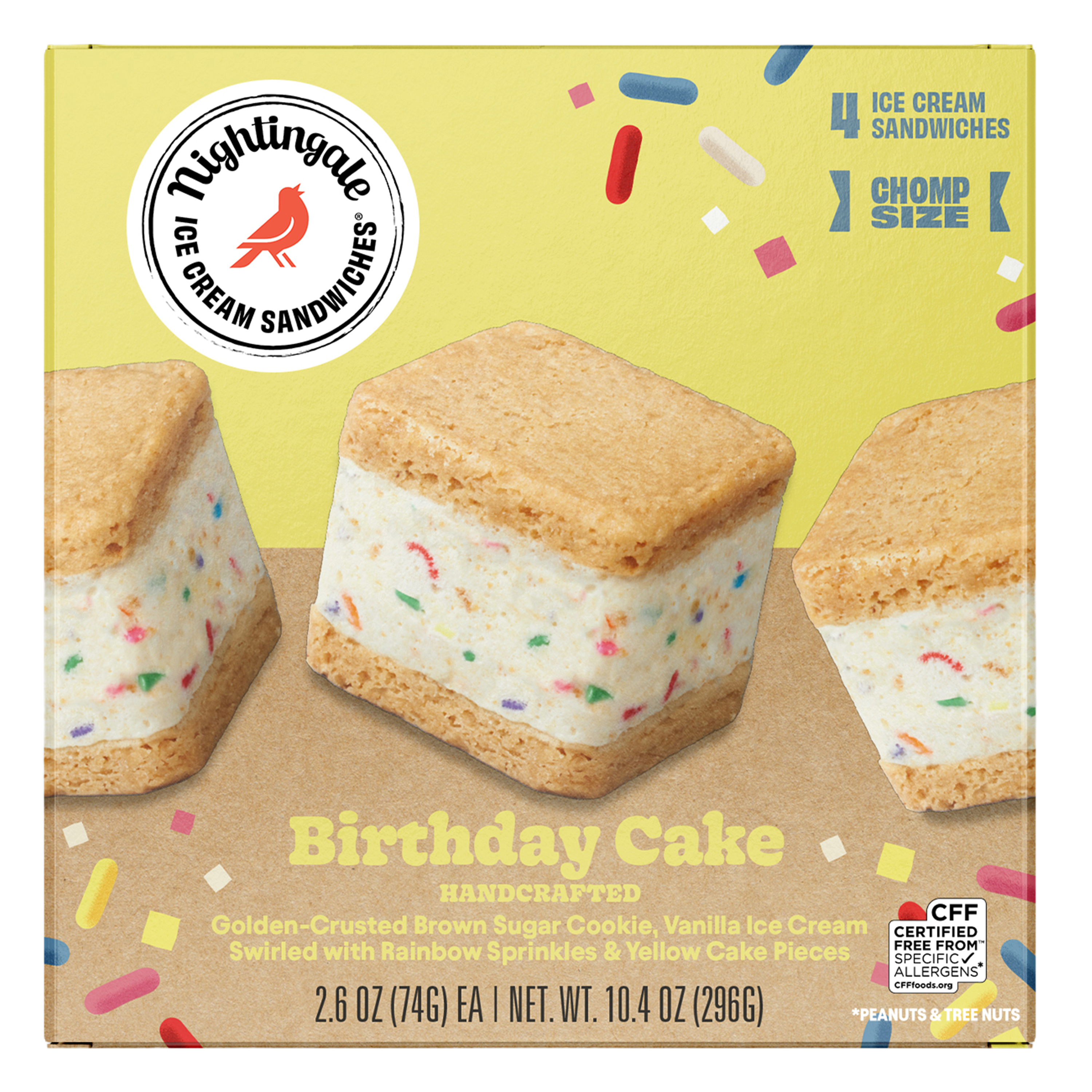 Birthday Cake Chomp 4-Pack