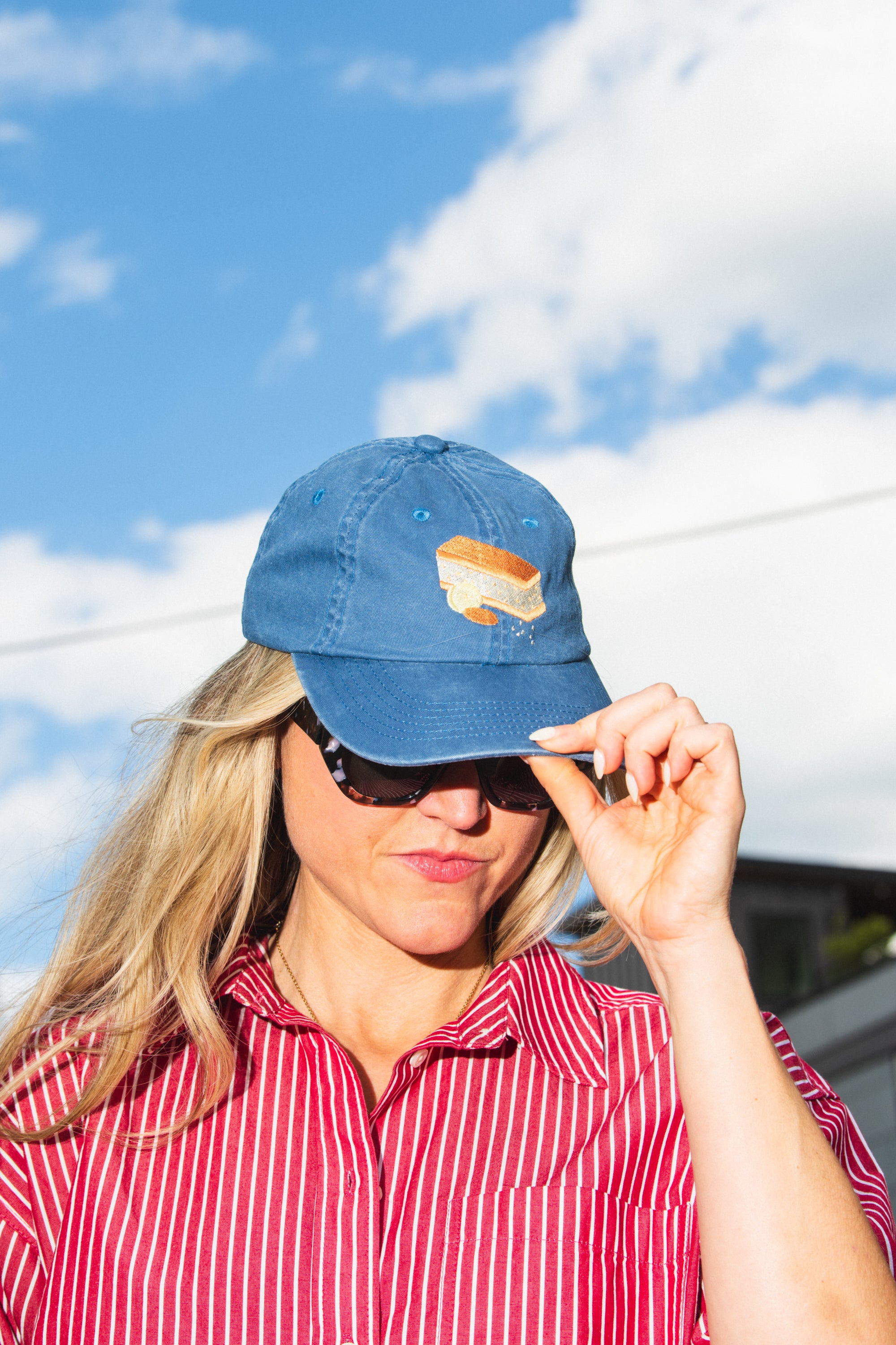 Sammie Embroidered Dad Hat | Cookie Monster