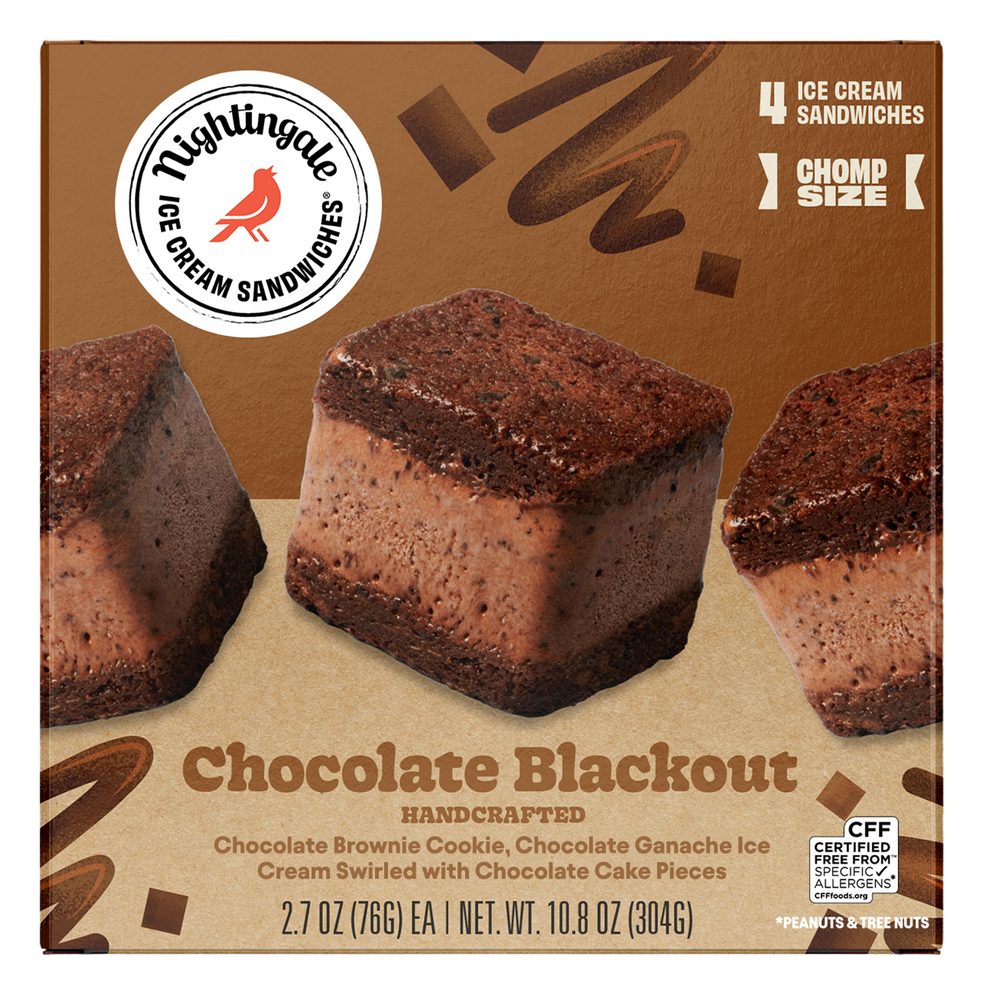 Chocolate Blackout Chomp 4-Pack