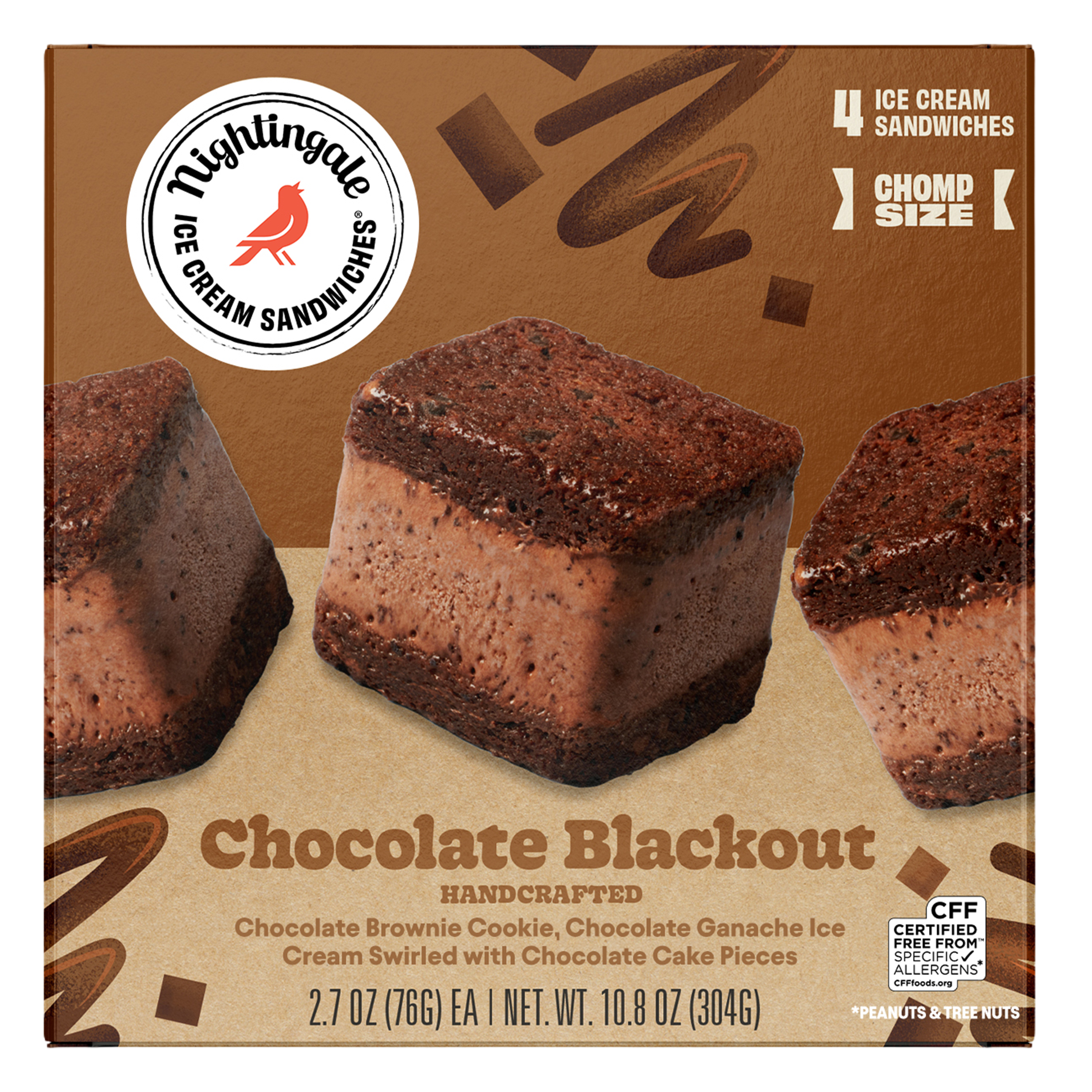 Chocolate Blackout Chomp 4-Pack
