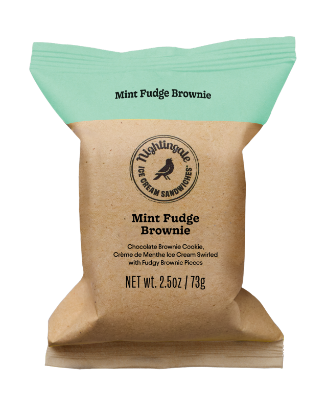 Mint Fudge Brownie Chomp Size