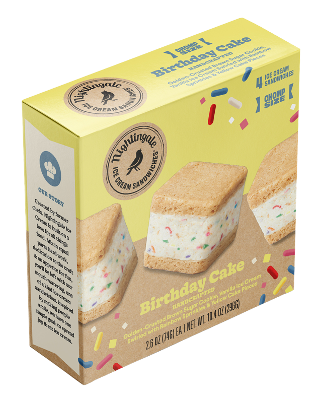 Birthday Cake Chomp 4-Pack