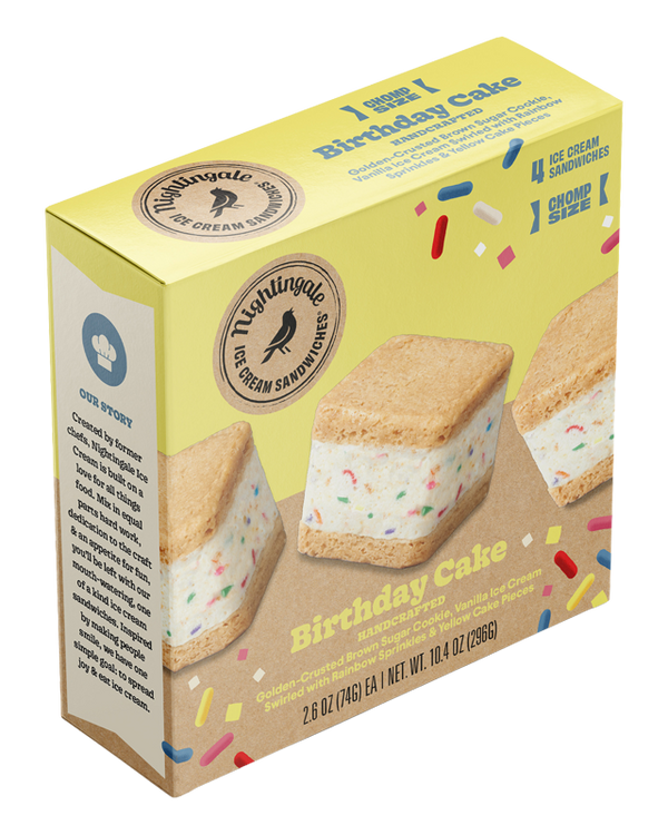 Birthday Cake Chomp 4-Pack