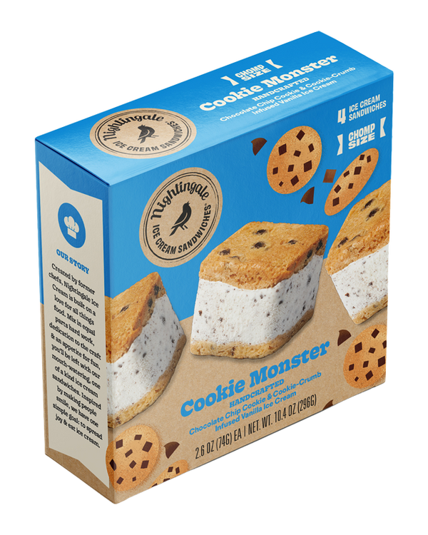 Cookie Monster Chomp Size 4-Pack