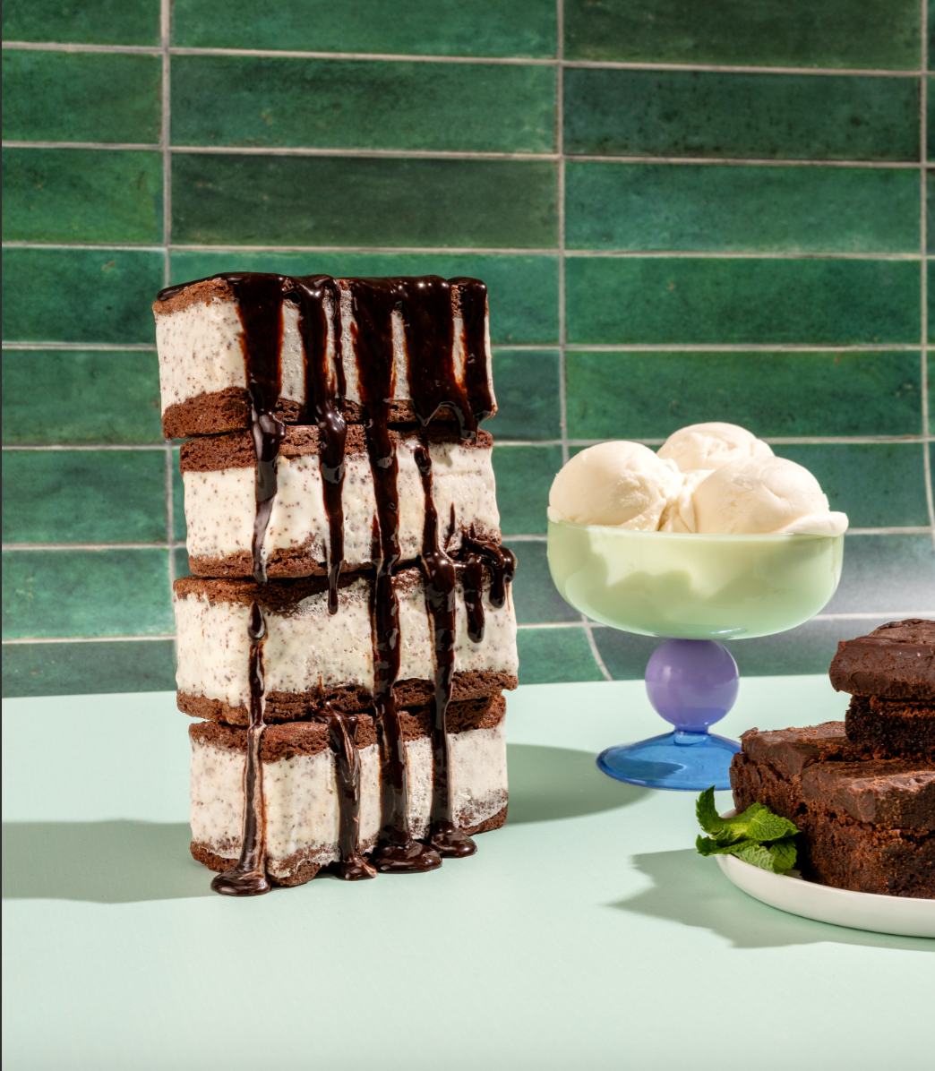 Mint Fudge Brownie